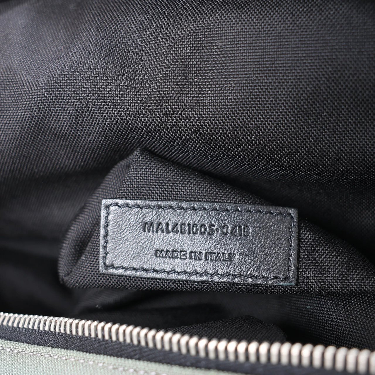 Saint Laurent Paris Livington Canvas & Leather Backpack in Gray 481005 Grijs