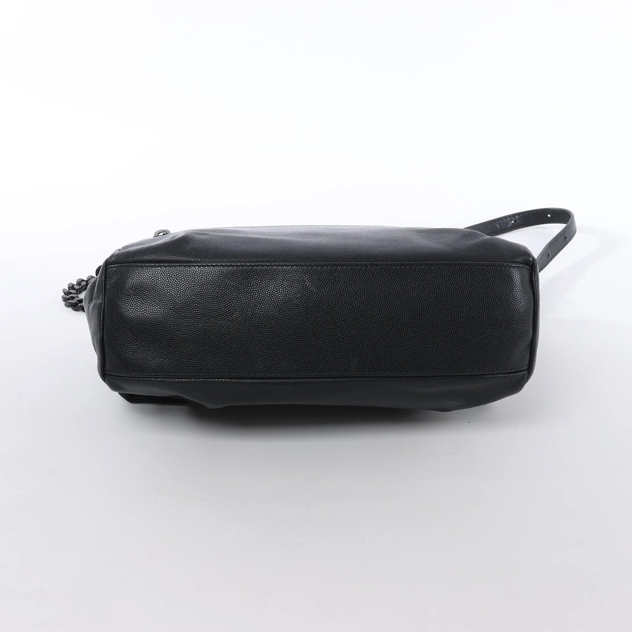 Saint Laurent Paris West Hollywood Leather Chain Shoulder Bag in Black 574106 Zwart