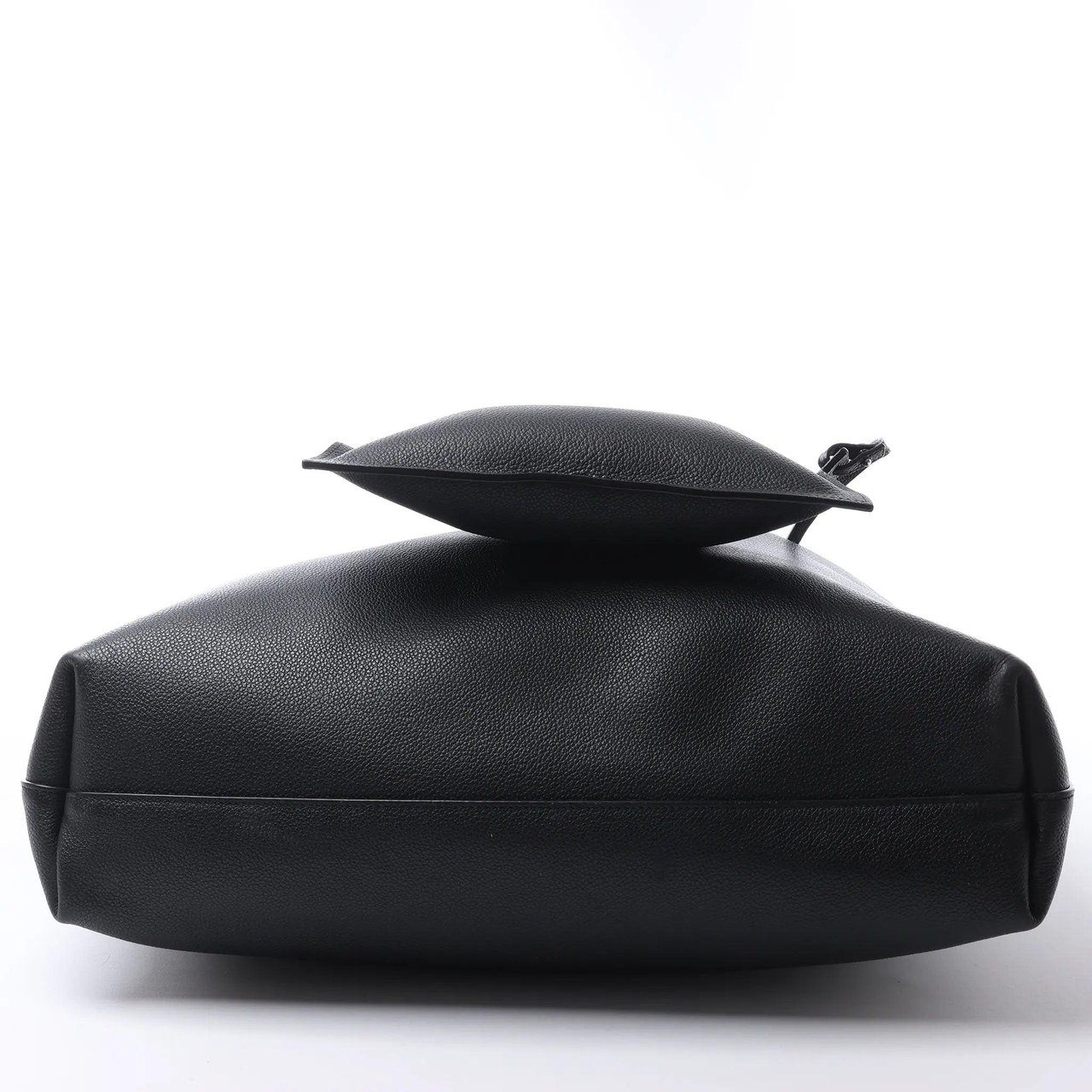 Saint Laurent Paris Shopping Leather Shoulder Bag in Black 683655 Zwart