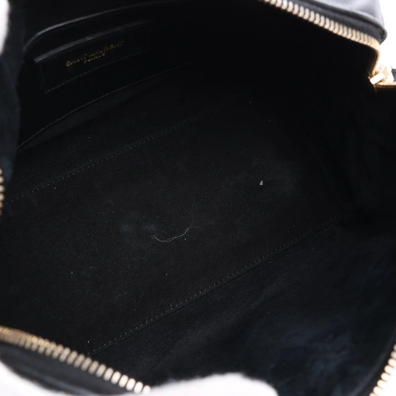 Saint Laurent Paris Duffle Baby Leather 2Way Handbag in Black 330958 Zwart