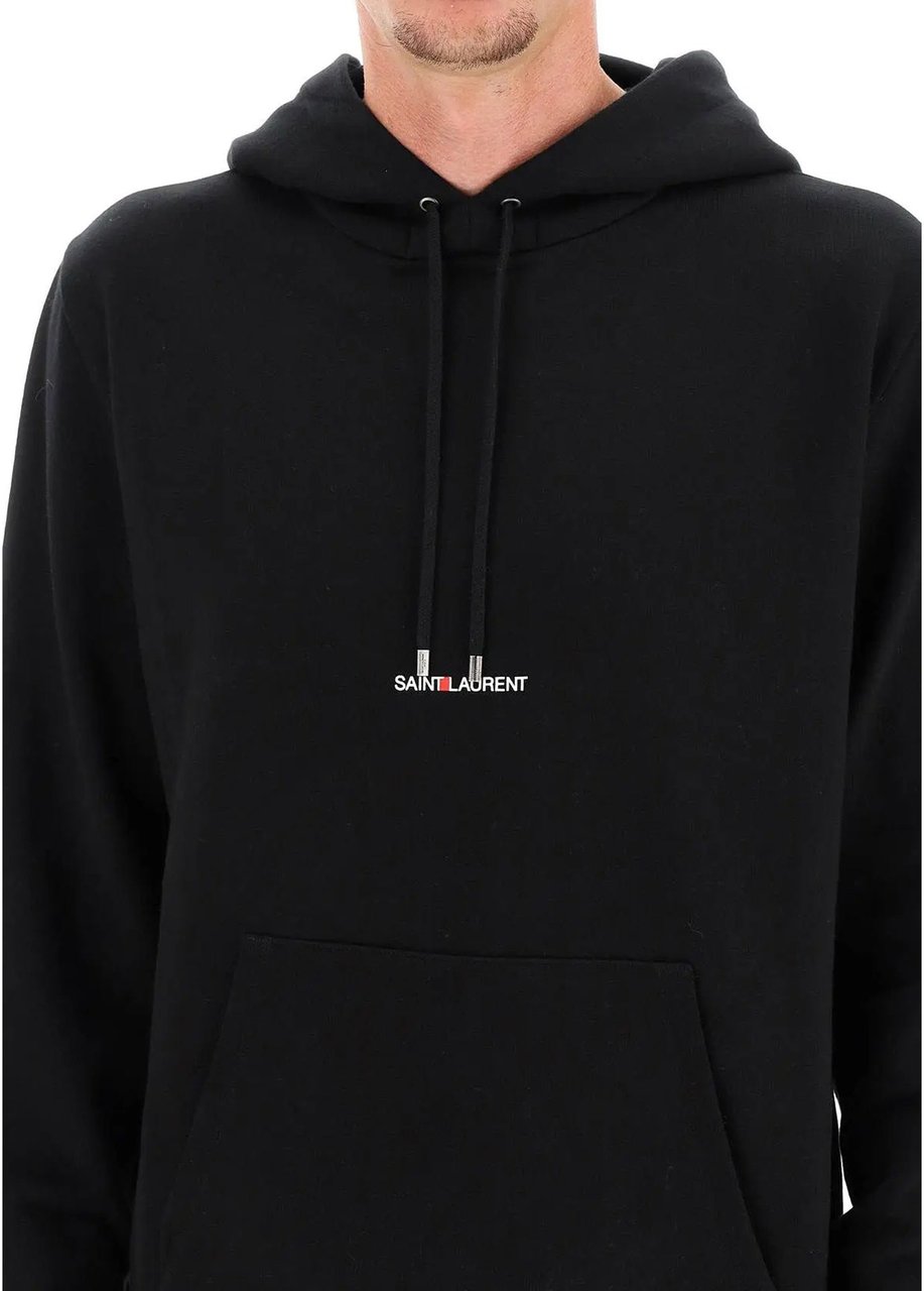 Saint Laurent Saint Laurent Hoodie Sweatshirt Zwart