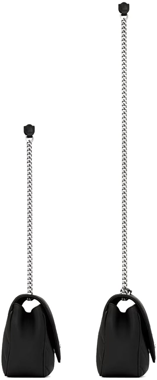 Saint Laurent Saint Laurent Lou Lou Small Quilted Bag Zwart