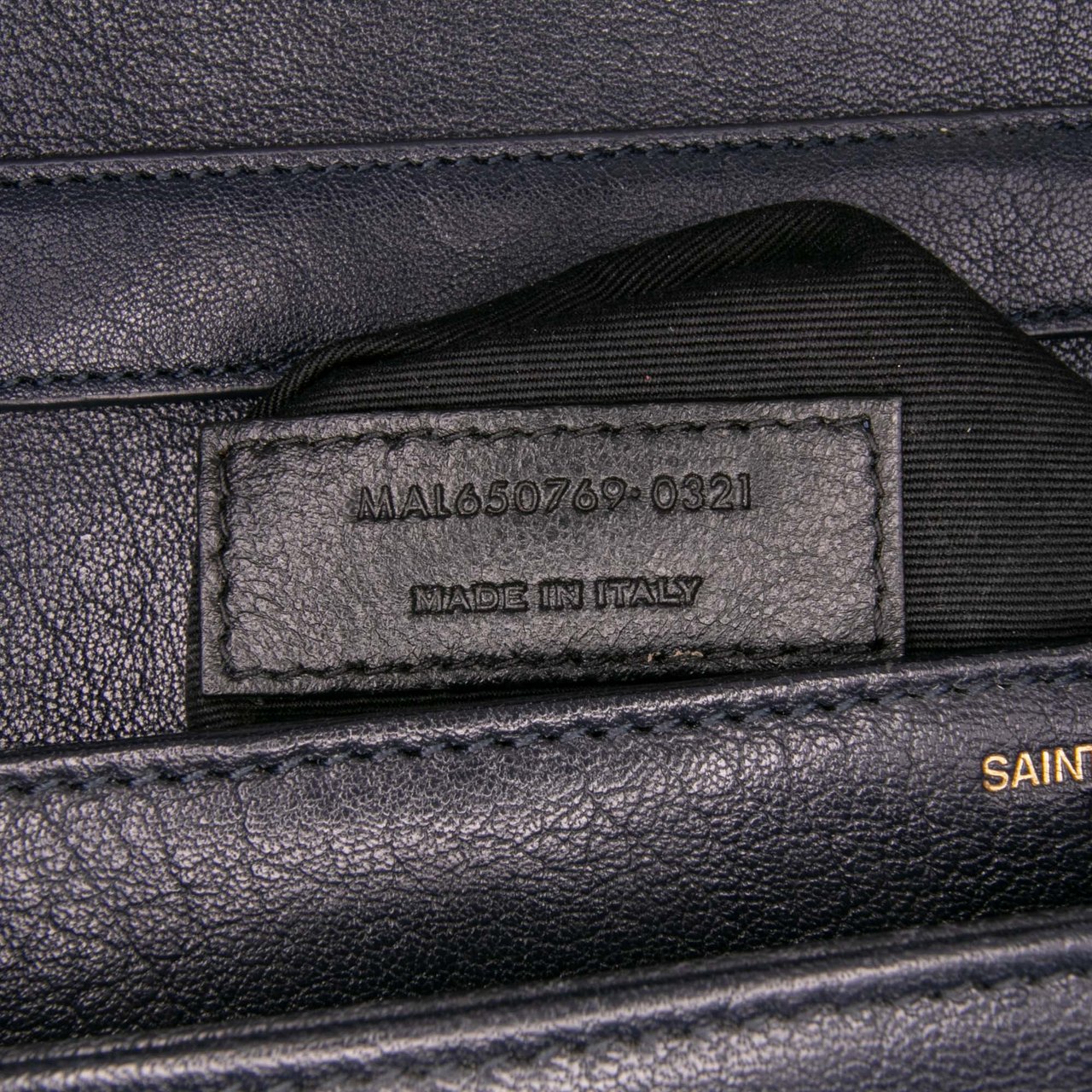 Saint Laurent Mini Quilted Lambskin Becky Chain Shoulder Bag Zwart