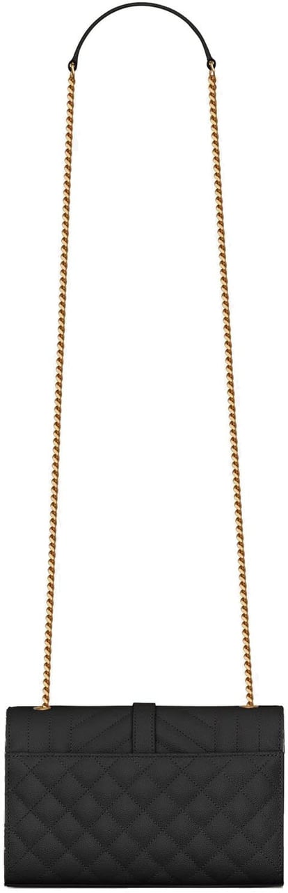 Saint Laurent Saint Laurent Envelope Small Bag Zwart