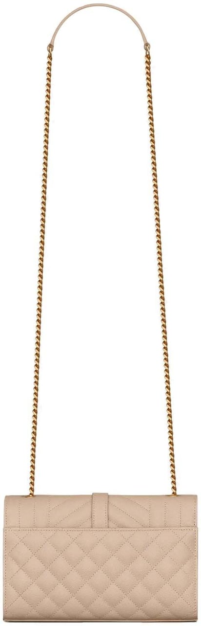 Saint Laurent Saint Laurent Envelope Small Bag Beige