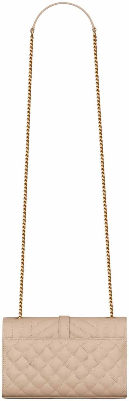 Saint Laurent Saint Laurent Envelope Small Bag Beige