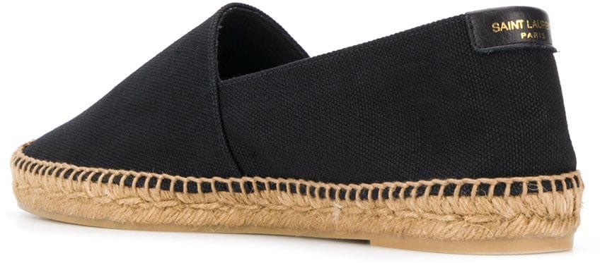 Saint Laurent Flat Shoes Black Zwart