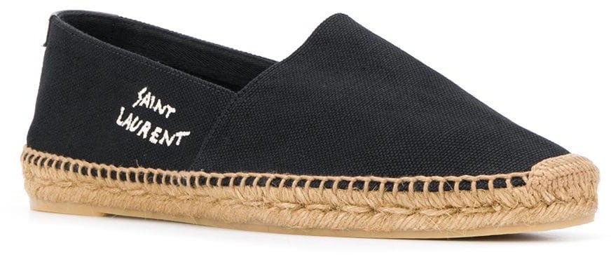 Saint Laurent Flat Shoes Black Zwart
