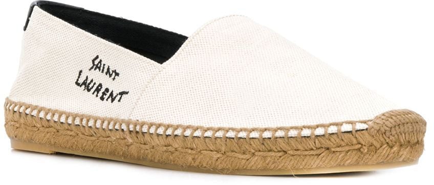 Saint Laurent Flat Shoes Beige Beige