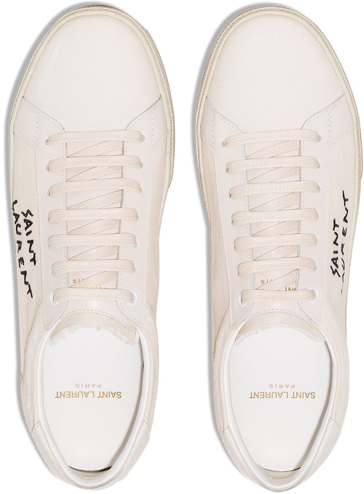 Saint Laurent Sneakers White Wit