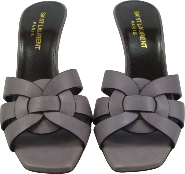 Saint Laurent Sandalo mules viola Paars