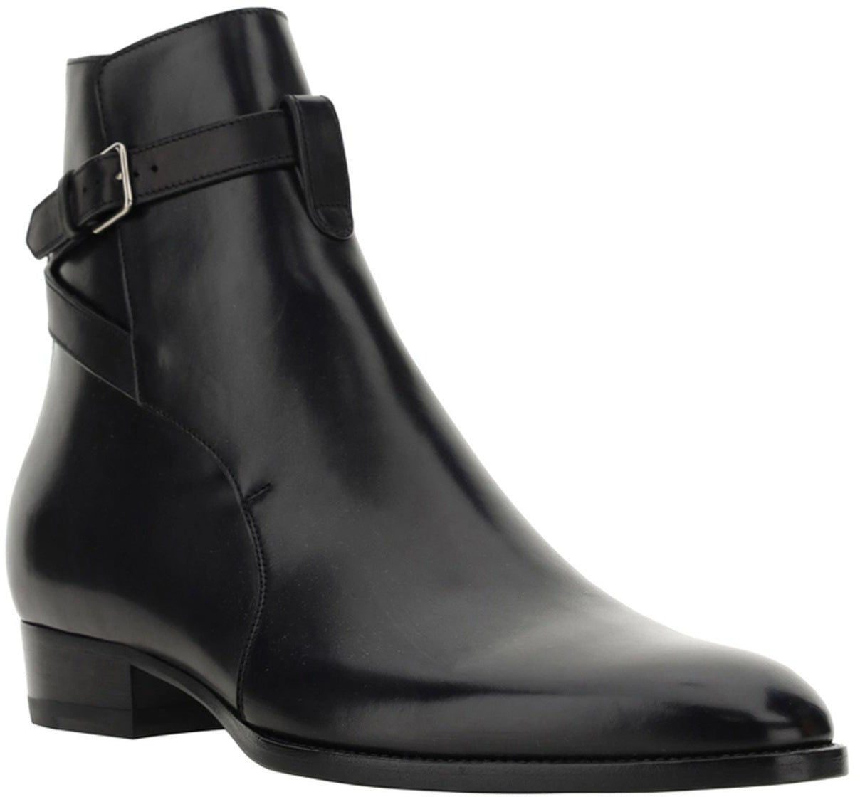 Saint Laurent Saint laurent Wyatt Jodhpur Ankle Boots Zwart