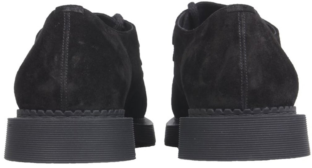 Saint Laurent Saint Laurent Teddy Suede Derbies Zwart