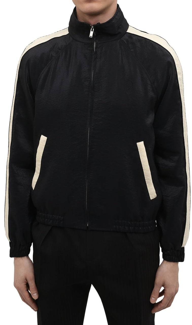 Saint Laurent Saint Laurent Bomber Jacket Zwart