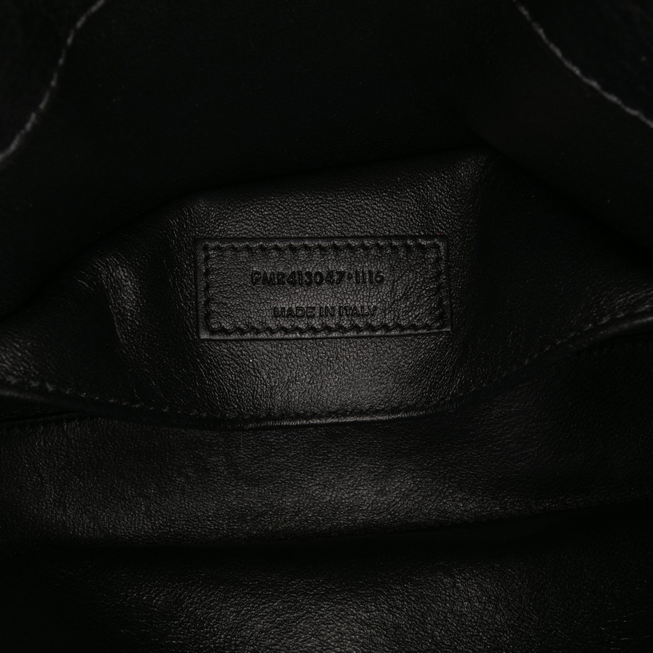 Saint Laurent Baby Leather Patch Embellished Sac De Jour Satchel Zwart