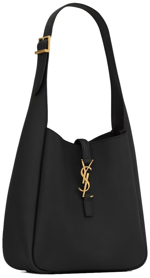 SAINT LAURENT LE 5 À 7 SMALL SOFT LEATHER Bag Zwart