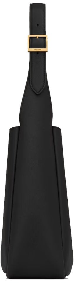 SAINT LAURENT LE 5 À 7 SMALL SOFT LEATHER Bag Zwart