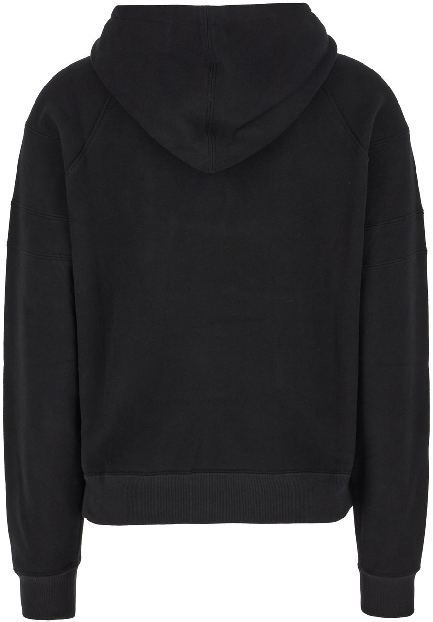 Saint Laurent Saint Laurent Black cotton sweatshirt Zwart