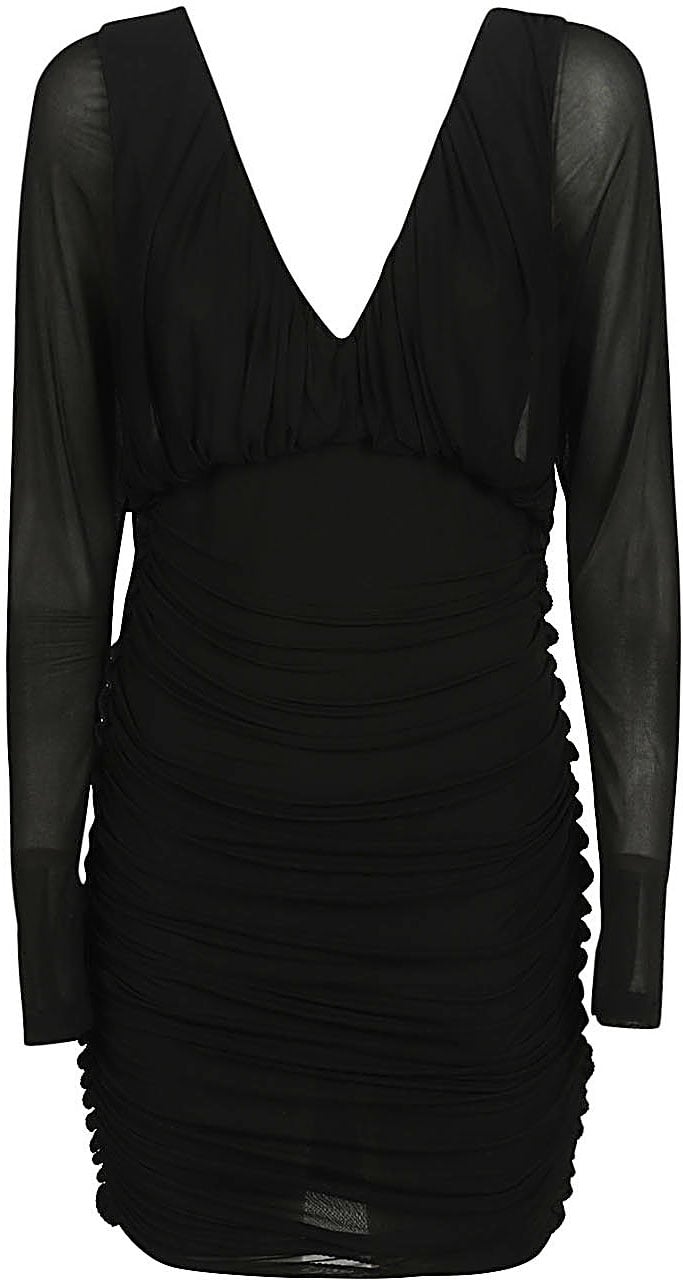 Saint Laurent Dresses Black Zwart