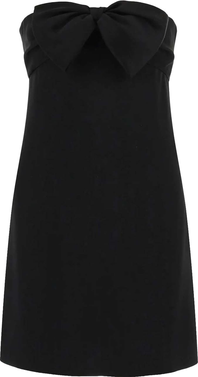 Saint Laurent Mini Dress Zwart