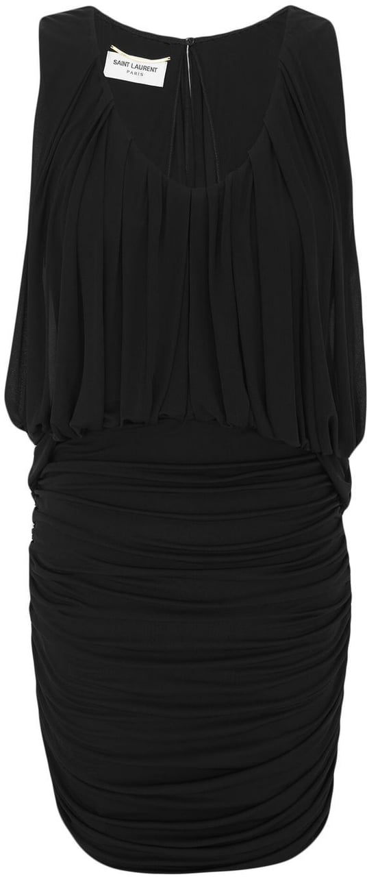 Saint Laurent Dresses Black Zwart