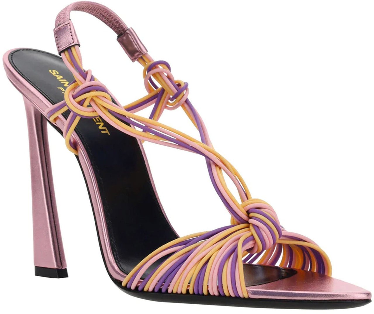 Saint Laurent Saint Laurent Pool 105 Heel Sandals Roze