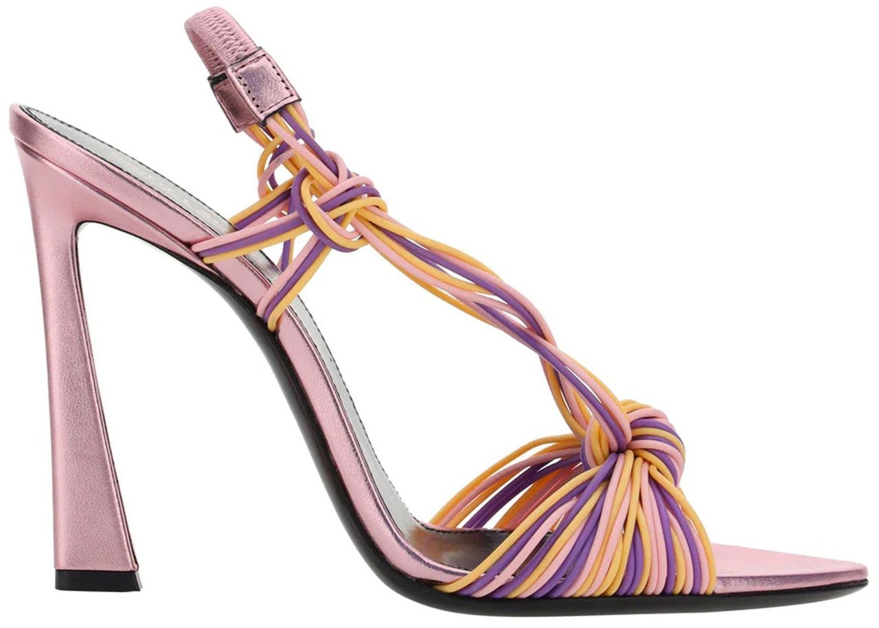 Saint Laurent Saint Laurent Pool 105 Heel Sandals Roze