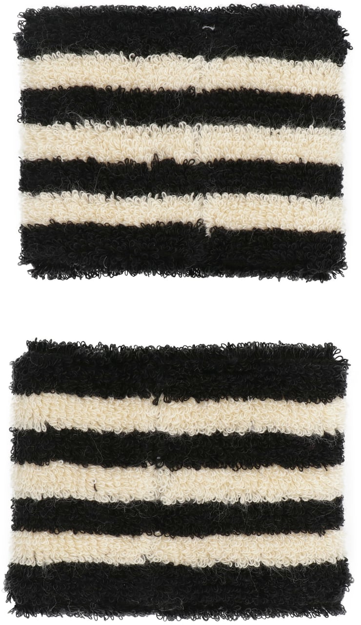 Saint Laurent Knitted cuffs Wit