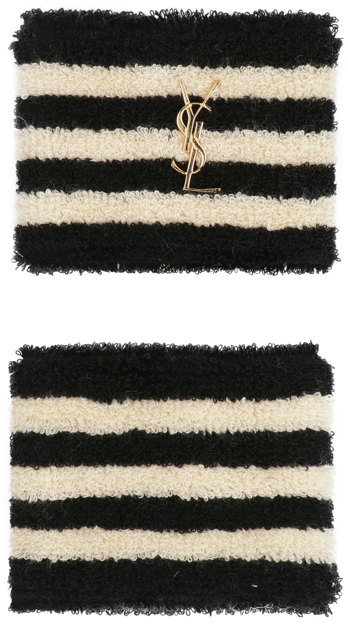 Saint Laurent Knitted cuffs Wit