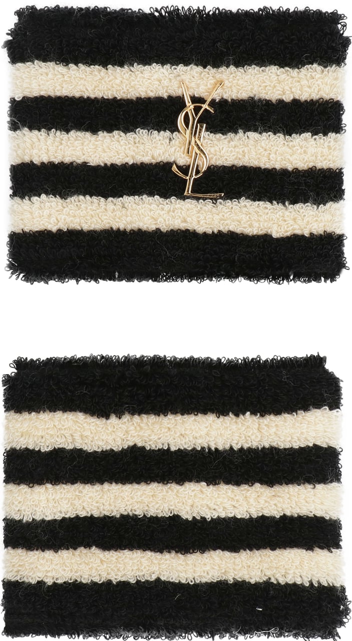 Saint Laurent Knitted cuffs Wit