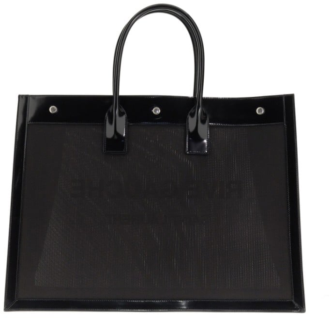 Saint Laurent Rive Gauche Medium Tote Bag Zwart