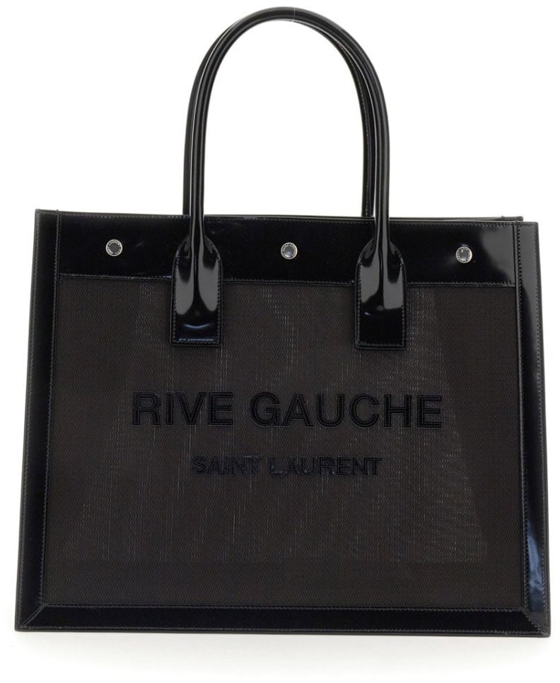 Saint Laurent Bag Rive Gauche Small Zwart