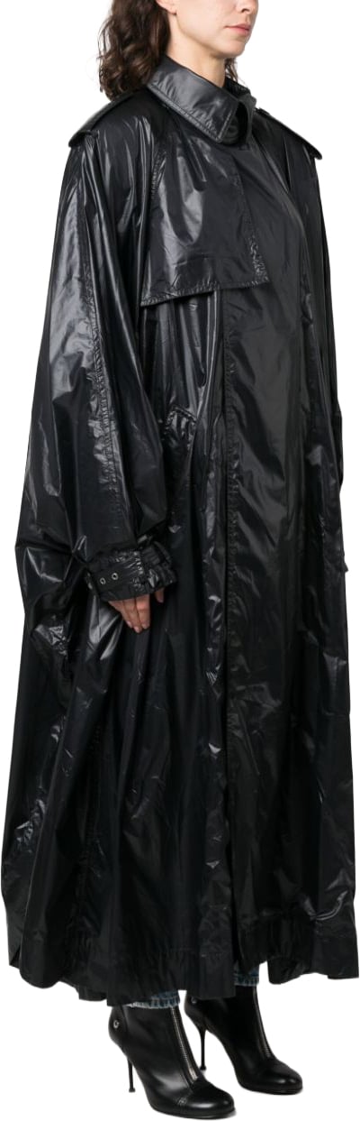 Saint Laurent Coats Black Zwart