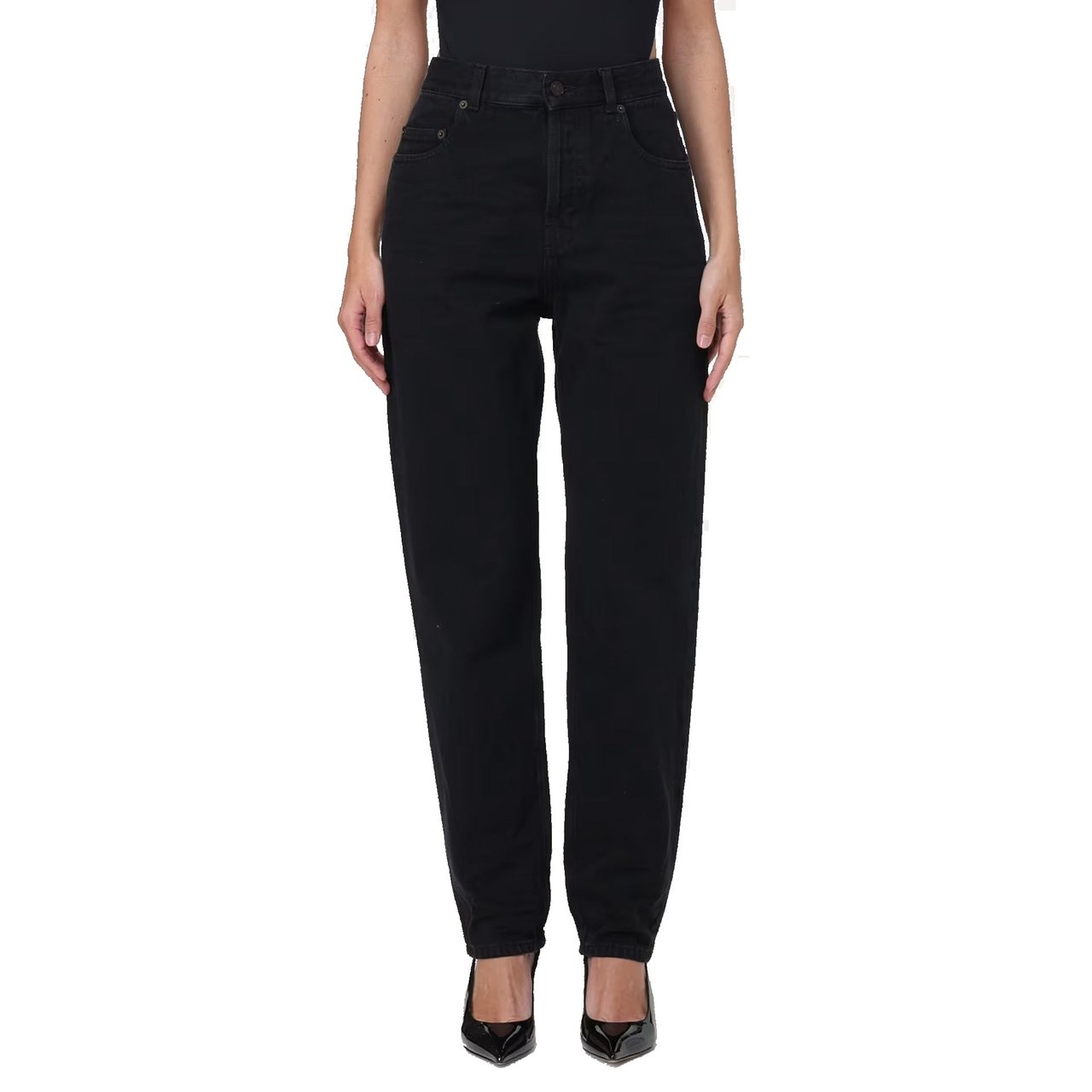 Saint Laurent Saint Laurent Vanessa Denim Jeans Zwart