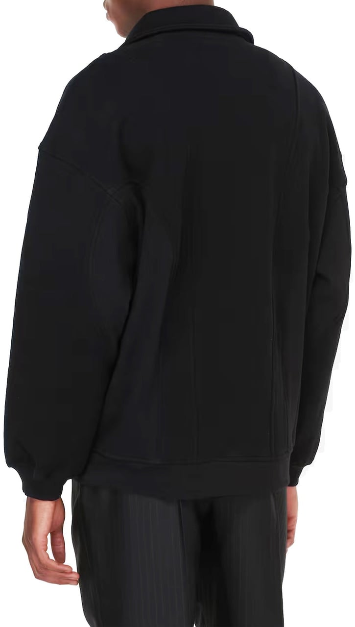 Saint Laurent Saint Laurent Cotton Fleece Sweatshirt Zwart