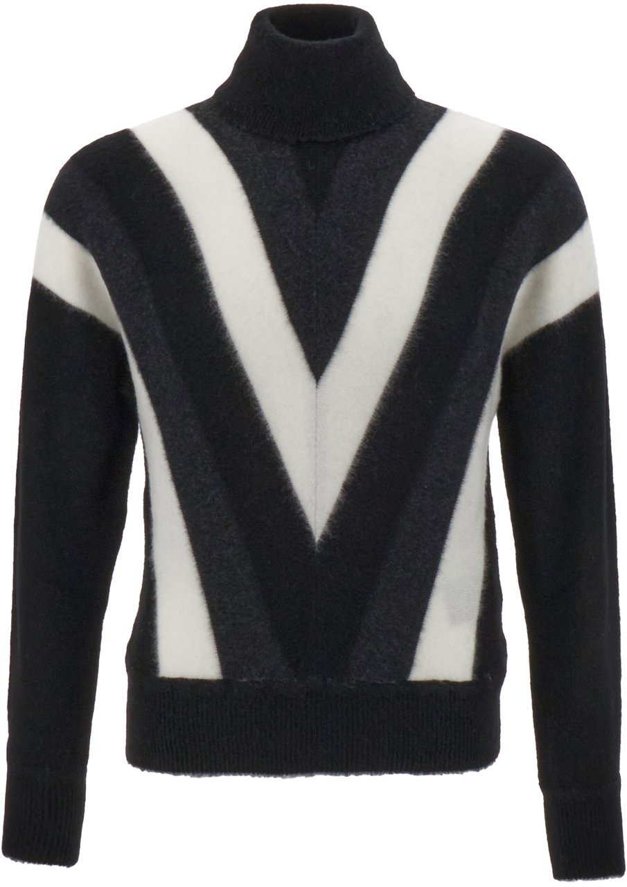 Saint Laurent Saint Laurent Embroidered wool sweater Divers