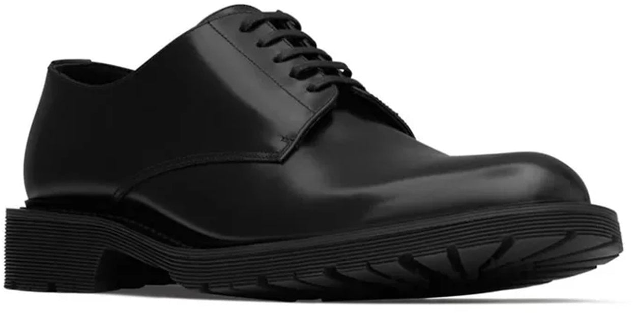 Saint Laurent Saint Laurent Army Leather Derbies Zwart