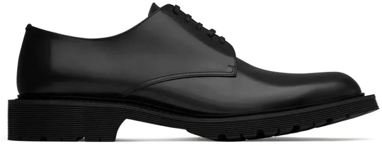 Saint Laurent Saint Laurent Army Leather Derbies Zwart