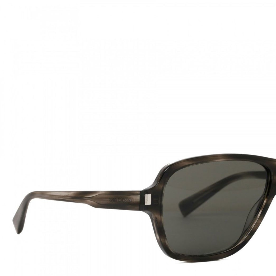 Saint Laurent Saint Laurent 609 Aviator Sunglasses Grijs