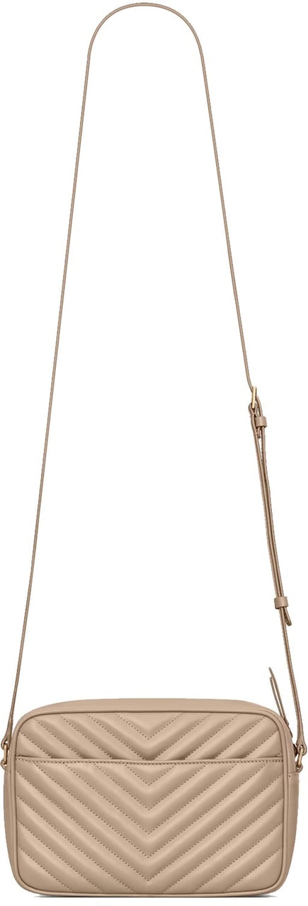 Saint Laurent Lou Camera Bag Beige