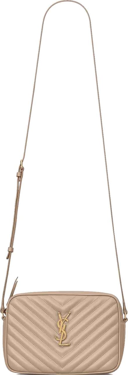 Saint Laurent Lou Camera Bag Beige
