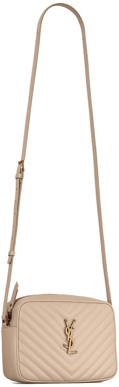 Saint Laurent Lou Camera Bag Beige