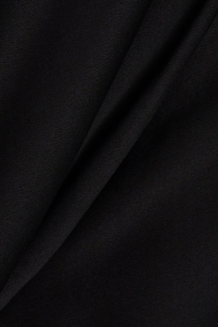Saint Laurent Saint Laurent Black silk blouse Zwart
