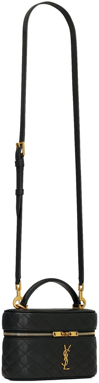 Saint Laurent Saint Laurent Gaby Vanity Bag Zwart