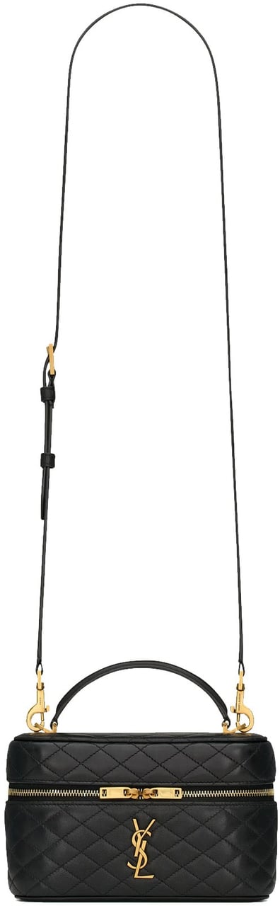 Saint Laurent Saint Laurent Gaby Vanity Bag Zwart