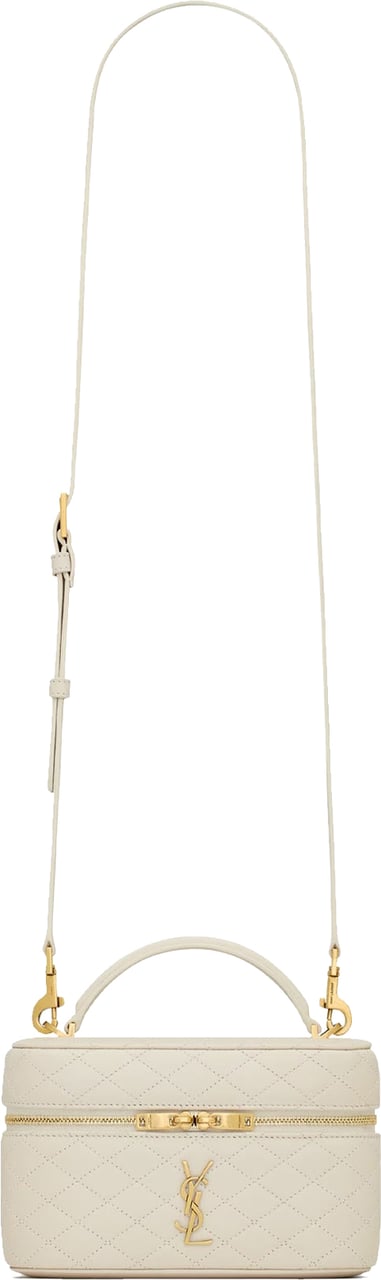 Saint Laurent Gaby Vanity Bag Wit