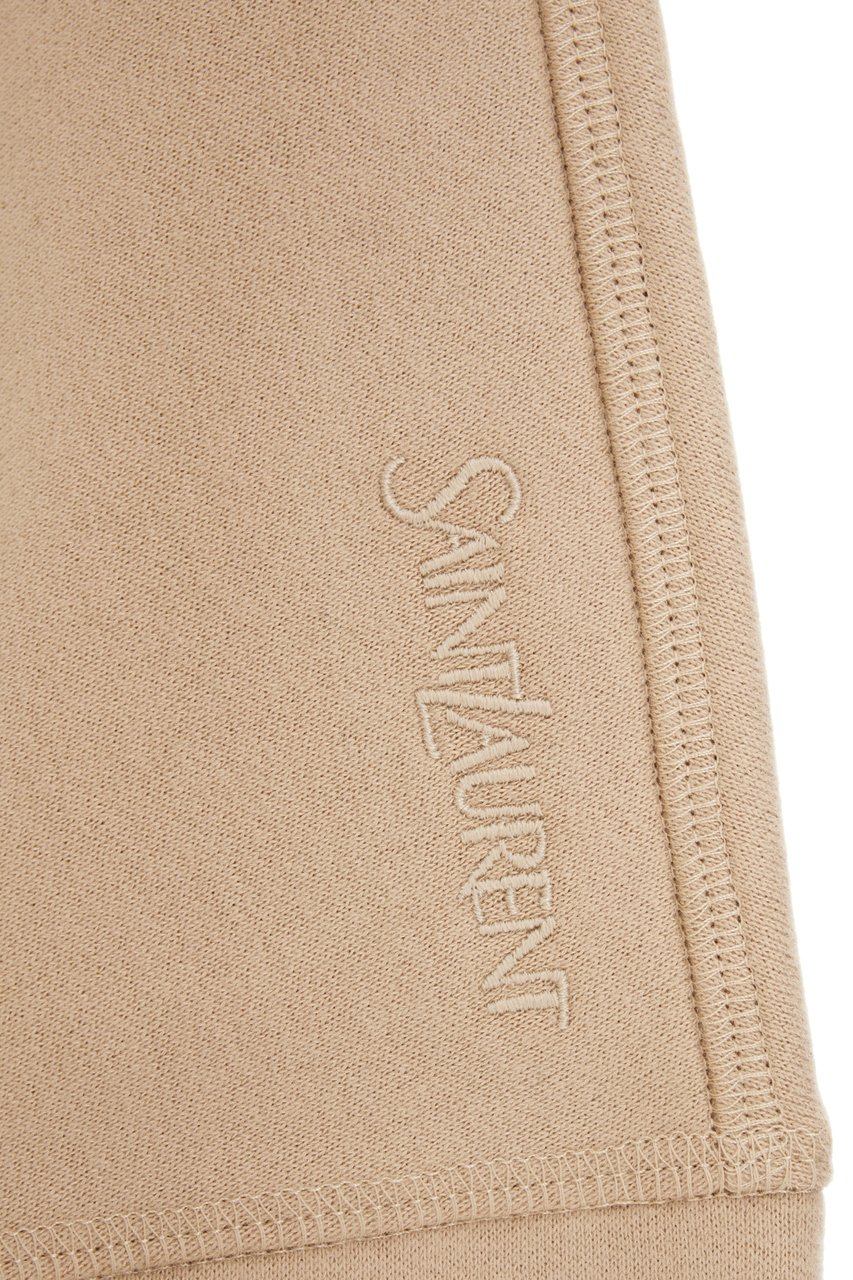 Saint Laurent Saint Laurent Cappuccino cotton sweatshirt Beige