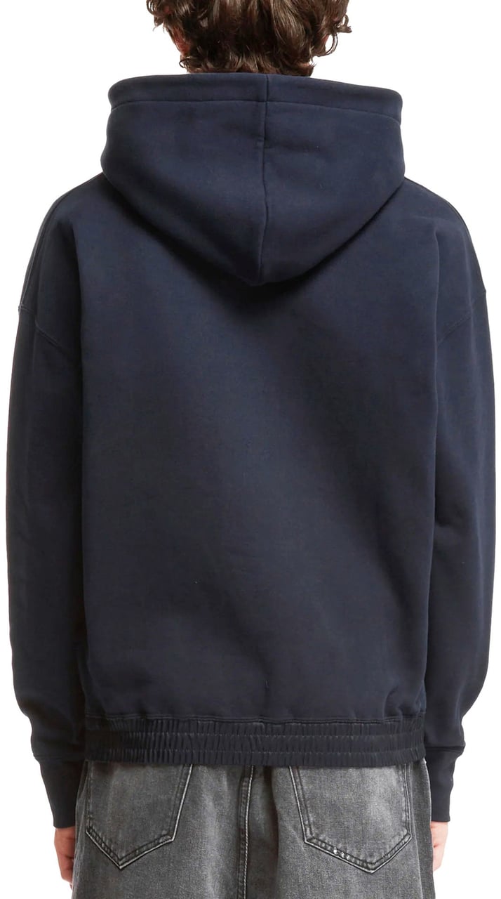 Saint Laurent Saint Laurent Cotton Fleece Sweatshirt Blauw