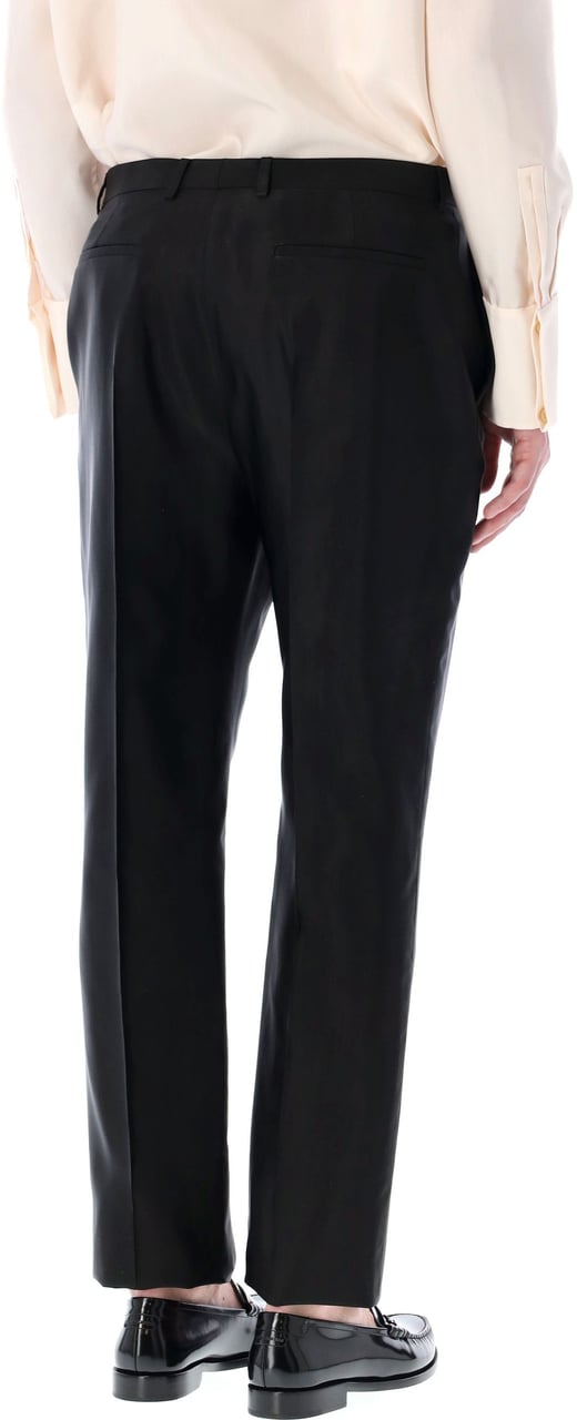 Saint Laurent High waisted pants Zwart