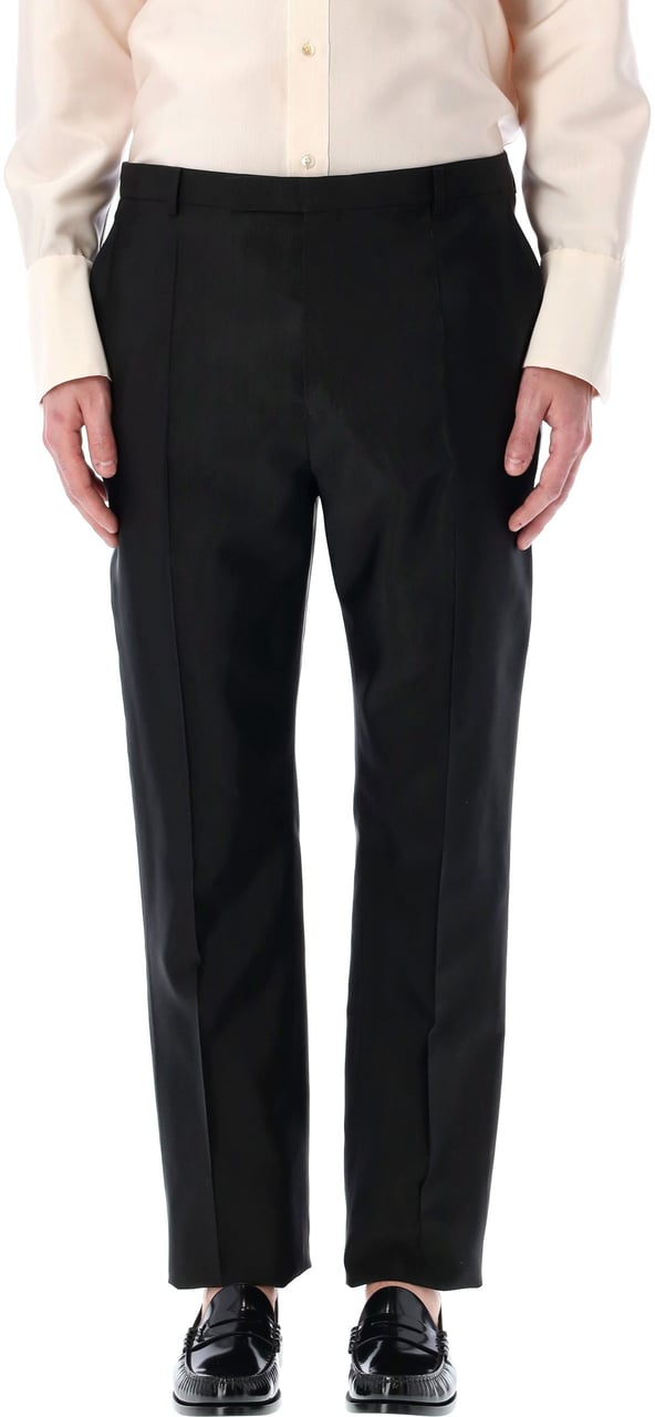 Saint Laurent High waisted pants Zwart